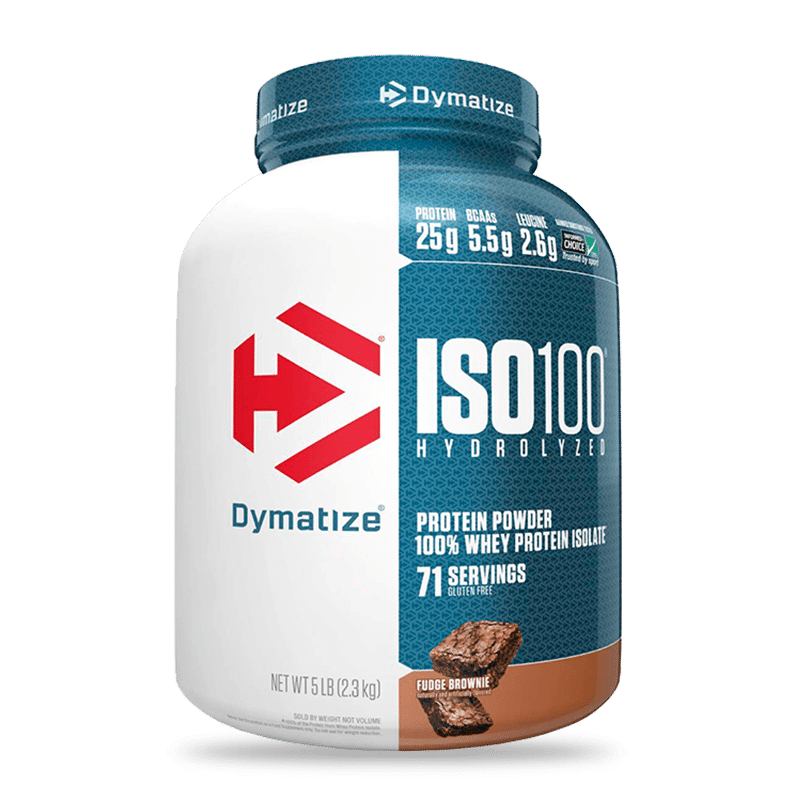 ISO 100 Dymatize 5 LB · 71 Porciones · Barrita Dubai + Shaker de Regalo — 67% OFF